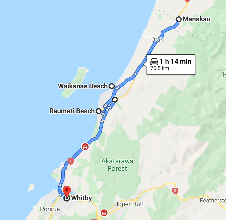 23 June 20 Manakau to Whitby,&nbsp;Porirua