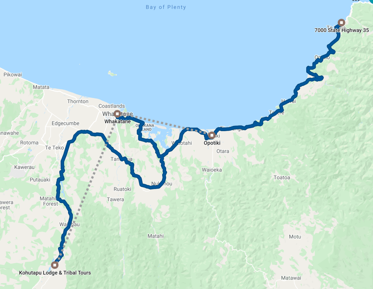 07 July 2020 Te Kaha to Kohutapu&nbsp;Lodge